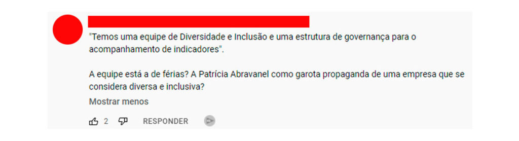 comentários santander bbb 22